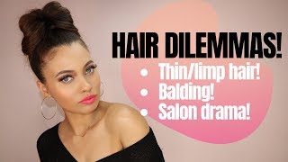 HAIR DILEMMAS! ANSWERING YOUR HAIR/SALON QUESTIONS! | Brittney Gray