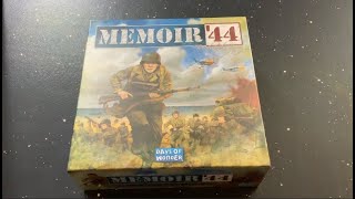 TDG: Memoir '44 Refresh unboxing with Ray
