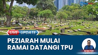 Tradisi Jelang Ramadan, Peziarah Padati TPU di Bengkalis untuk Bersihkan Makam & Kirim Doa