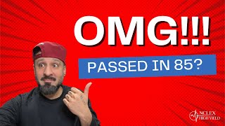 Passed NCLEX in 85