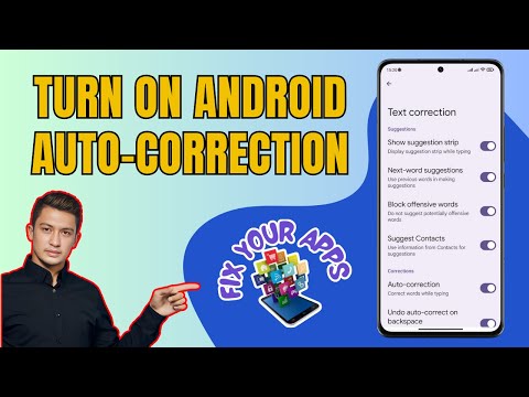 How to Turn On Auto-Correction on Android