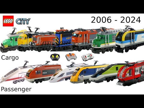 All LEGO City Trains Ranked (2006-2024) | Power Systems, Design & Tier List!