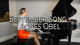 September Song - Agnes Obel - Elizabeth Vertin