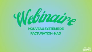 Webinaire -  Nouveau système de facturation en HAD : MHCARE