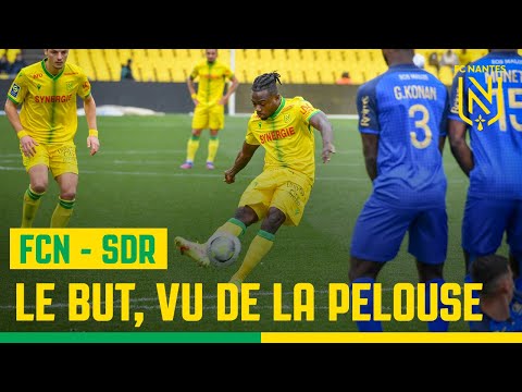 FC Nantes - Stade de Reims : le but, vu de la pelouse