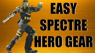 HOW TO UNLOCK SPECTRE HERO GEAR EASY TIPS- BLACK OPS 3