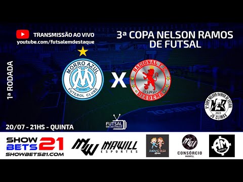 3ª COPA NELSON RAMOS - MORRO AZUL X NACIONAL FC #futsalemdestaque