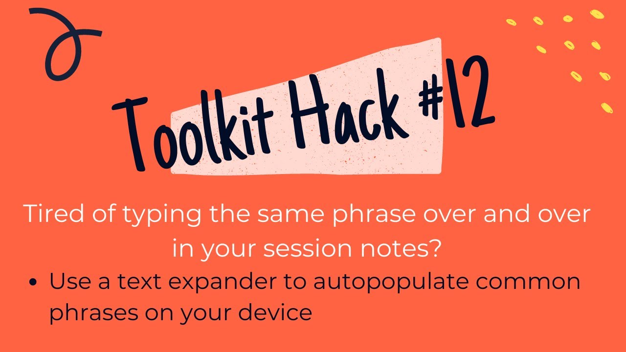 Toolkit Hack #12 - Text Expander