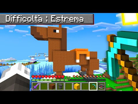 CREO LA STATUA PER IL MIO CAVALLO - Minecraft ITA