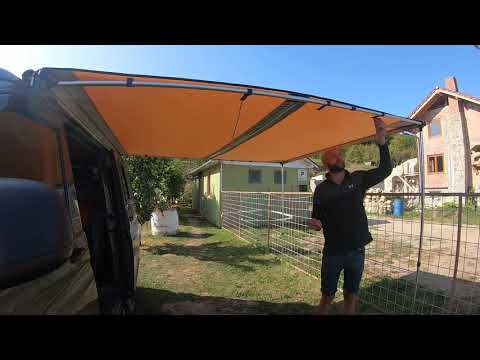 How I put away my ARB 2.5 x 2.5m awning