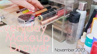 Everyday Makeup Drawer | Shop My Stash | November 2023