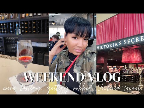 VLOG | I GOT ROBBED!, GOING OUT, NEW VICTORIA'S SECRET LINGERIE, FREE WINE TASTING | RASHAYA BOSTON