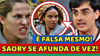 📛JÁ ERA! Saory SE AFUNDA DE VEZ e VAI LEVAR PITICO JUNTO? Duda SOBERBA e Kathy PROVA FALSIDADE