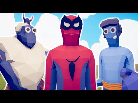 SPIDERMAN vs 50x EVERY TABS UNIT | TABS Unit Creator Spider Man | Totally Accurate Battle Simulator