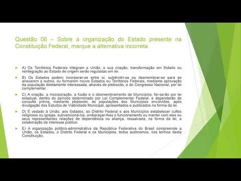 Simulado Direito Constitucional DPE RJ 2019