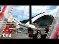 The moment a bridge collapsed into a harbour in Taiwan The moment a bridge collapsed into a harbour in Taiwan
