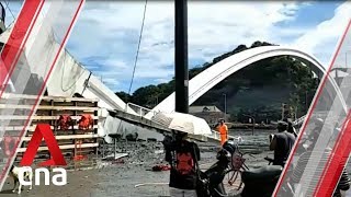 VIDEO - Un pod s-a prăbușit în Taiwan - Șase răniți grav 1 video