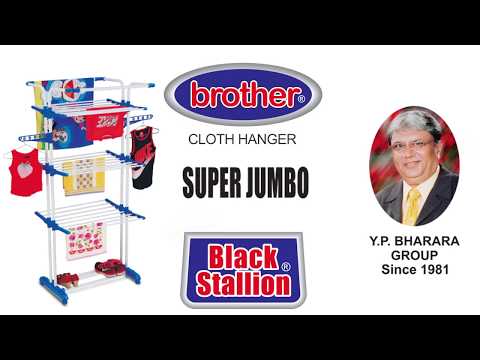 Modern stainless steel super jumbo cloth drying stand, for d...