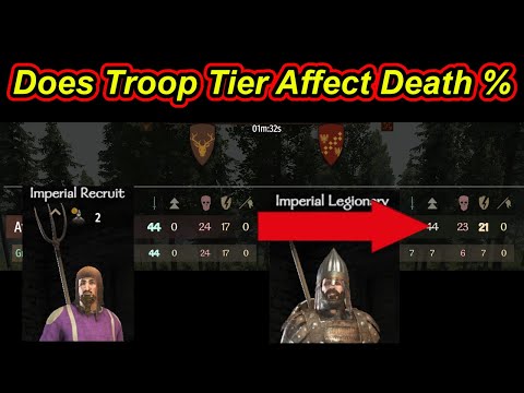 Higher Tier Troops Die Less ?? For 2023 Bannerlord Quick Guide - Flesson19
