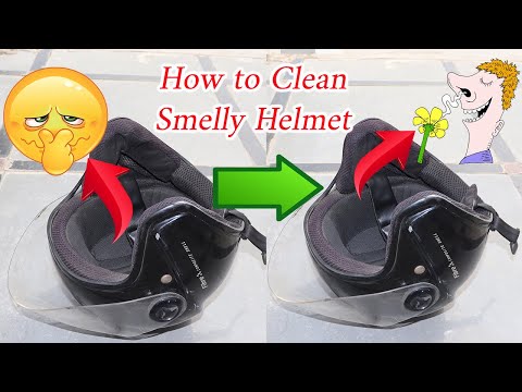 How to Clean Smelly Helmet