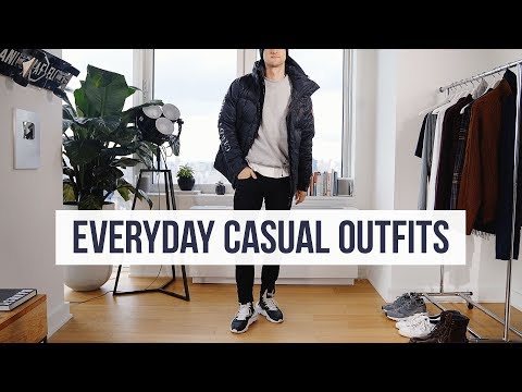 My Everyday Casual Fall/Winter Outfits | Men’s FW18 Fashion Video