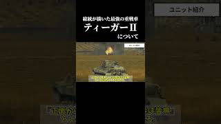 【最強？】総統が夢見た最強重戦車、ティーガーⅡについて