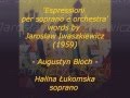 'Espressioni per soprano e orchestra'(1959 ...