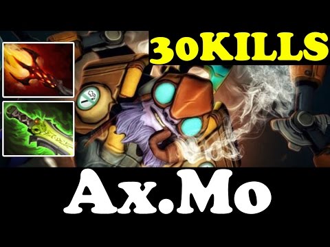 Ax.Mo Plays Tinker WITH 30 KILLS - Ranked Match Gameplay - Dota 2