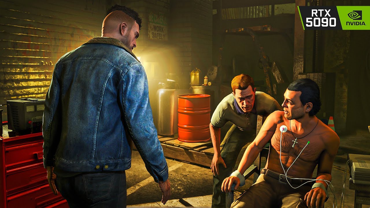 GTA 5 'By the Book' Mission 8K Gameplay | RTX 5090 Remastered Graphics MOD