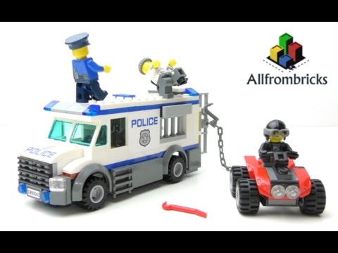 Lego City 60043 Prisoner Transporter - Speed Build 4K