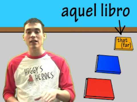 02 Spanish lesson - Demonstrative adjectives (part 1): this &  that