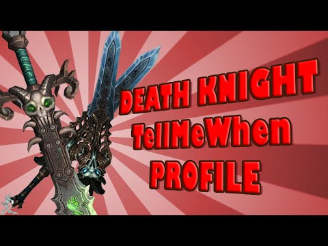 Frost and Unholy Death Knight TMW Rotation Profile - 7.0.3 - LEGION w/Download
