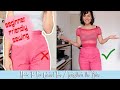 Sewing Project 🫣 Fixing A Camel Toe VINTAGE TIPS TRICKS