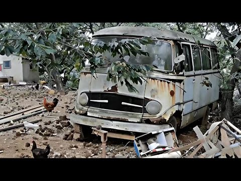 Real Car Restoration: 1958 Mercedes Van Found in a Remote Village