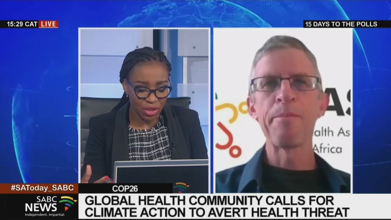  Calls for climate action to avert health threat PHASA James Irlam
