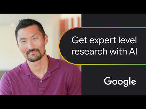 Learn how to use AI as your strategic research partner | Google AI Professional Certificate