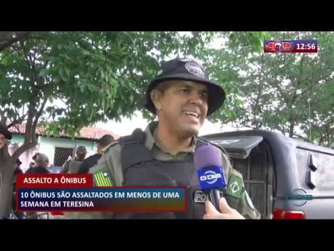 ROTA DO DIA 27 02 20  Dez oÌ‚nibus saÌƒo assaltados em menos de uma semana em Teresina