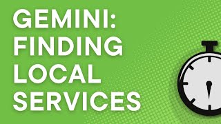 How I use Google Gemini to find local service providers (with examples)