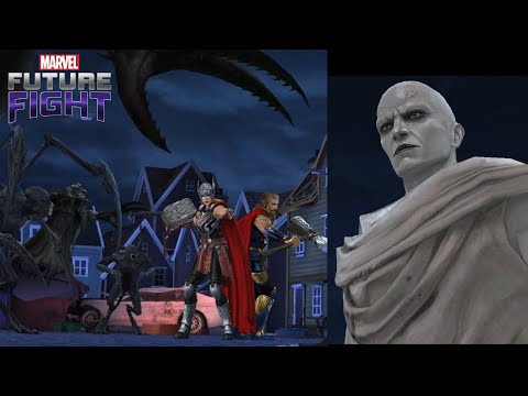THOR LOVE AND THUNDER CINEMATIC BATTLE CUTSCENES - Marvel Future Fight
