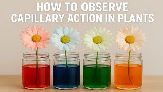 How to See Capillary Action in Plants (Easy Science Experiment!)