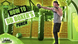 DUMBBELL BOXER PUNCH exercise video thumbnail