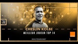 Nuit du Rugby 2019 | Meilleur Joueur du TOP 14 : Cheslin Kolbe (Stade Toulousain)