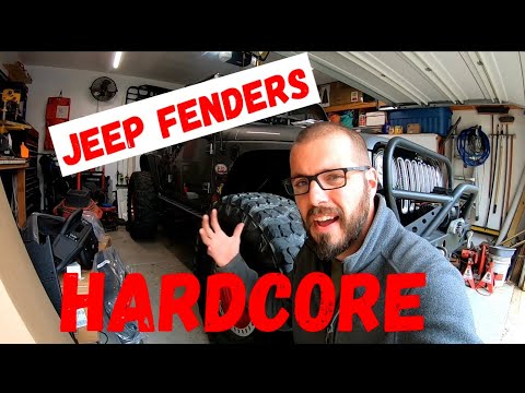 The BEST Jeep Fenders - MCE Fender Install