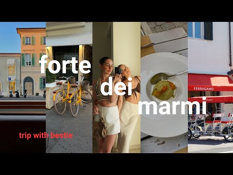 Forte dei Marmi | living an italian summer with my best friend.