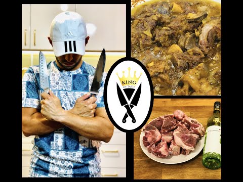 Simple Lamb Recipe | Quick And Easy Lamb With White Wine | Afghan Dopiyazeh