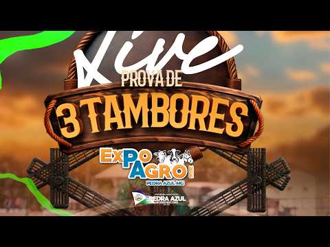 Expoagro 2026 Pedra Azul (Provas de 3 tambores Sexta-feira)