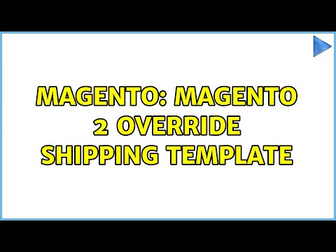 Magento: Magento 2 Override Shipping Template