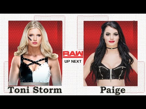 Toni Storm Vs. Paige
