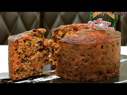 经典圣诞水果蛋糕食谱|浓厚湿润 | How to make Classic Christmas Fruit Cake Recipe|Rich Moist