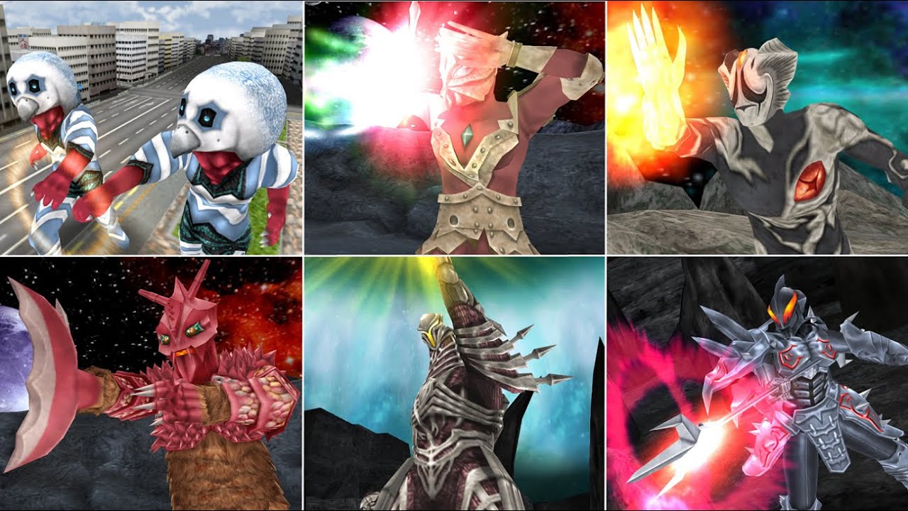 【PSP】ウルトラ怪獣達の必殺技まとめ【ウルトラマンオールスタークロニクル】